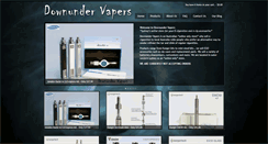 Desktop Screenshot of downundervapers.spiffystores.com