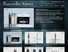 Tablet Screenshot of downundervapers.spiffystores.com