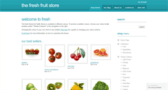 Desktop Screenshot of fresh.spiffystores.com