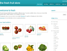 Tablet Screenshot of fresh.spiffystores.com
