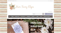 Desktop Screenshot of hairfairyclips.spiffystores.com