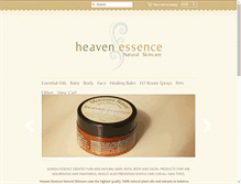 Tablet Screenshot of heavenessence.spiffystores.com